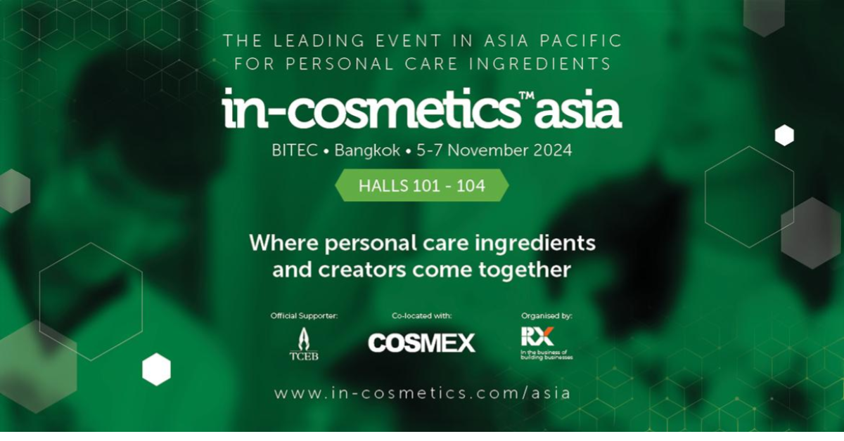ATV Technologies at In-Cosmetics Asia 2024 | Green Chemistry Innovations